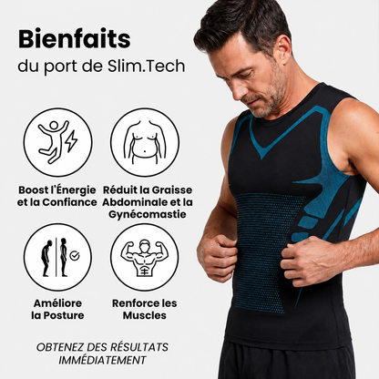 SLIM.Tech - Haut de Compression pour Homme